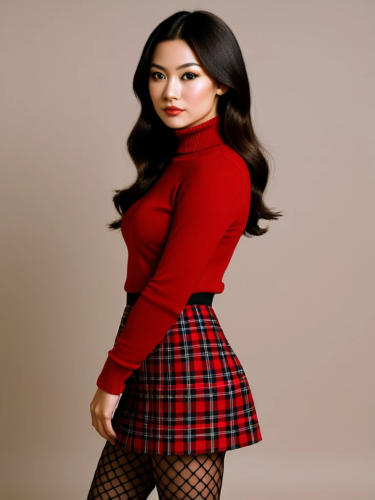 Red Plaid Skirt - Pony Pony