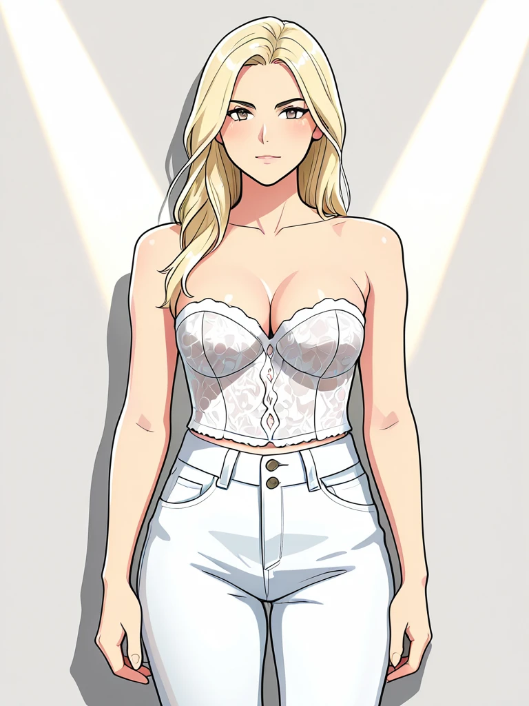 White Lace Jeans - IL IL