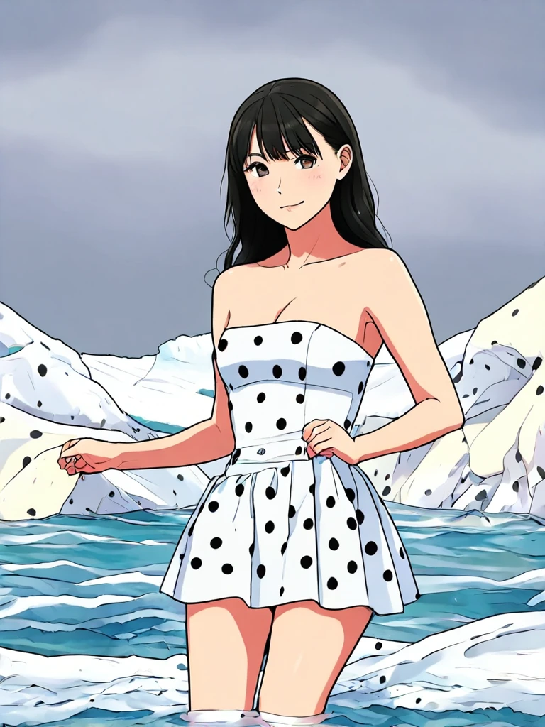 Polka Dot Strapless - IL IL