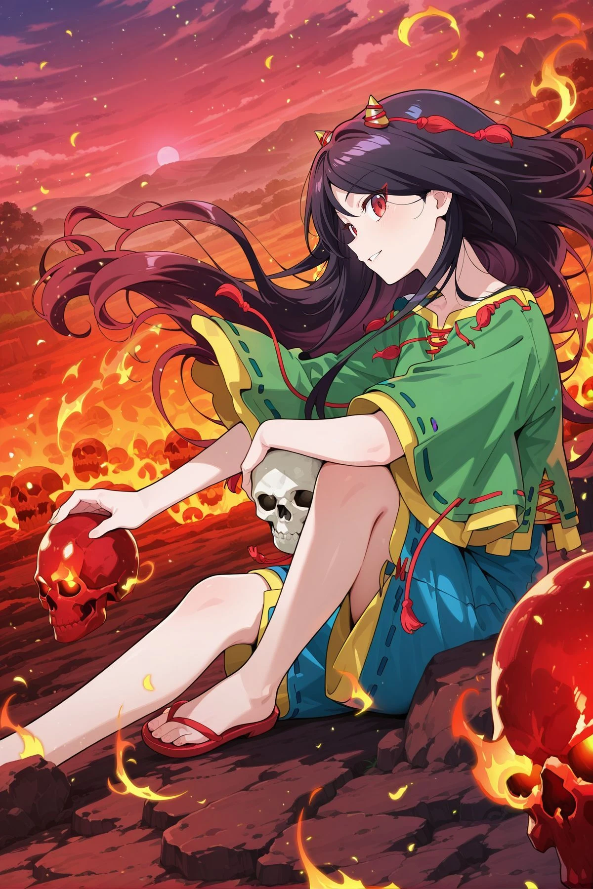 Zanmu Nippaku (Touhou Project) - 日白残無 (東方)