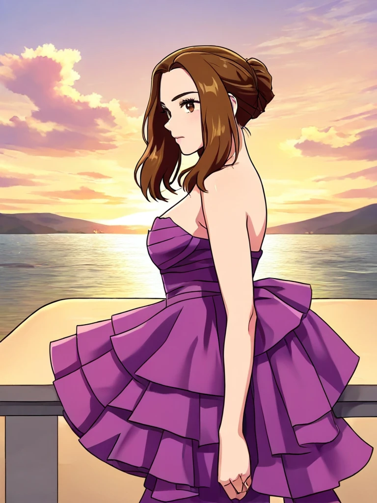 Purple Strapless - IL IL