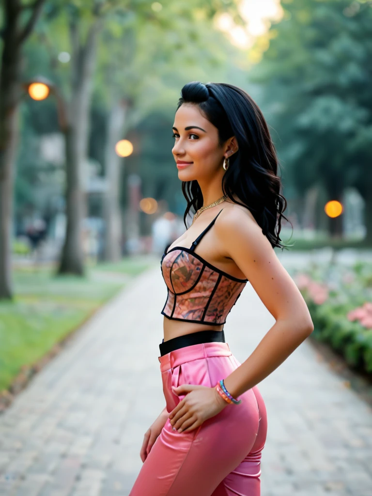 Pink Satin Halter - Pony Pony
