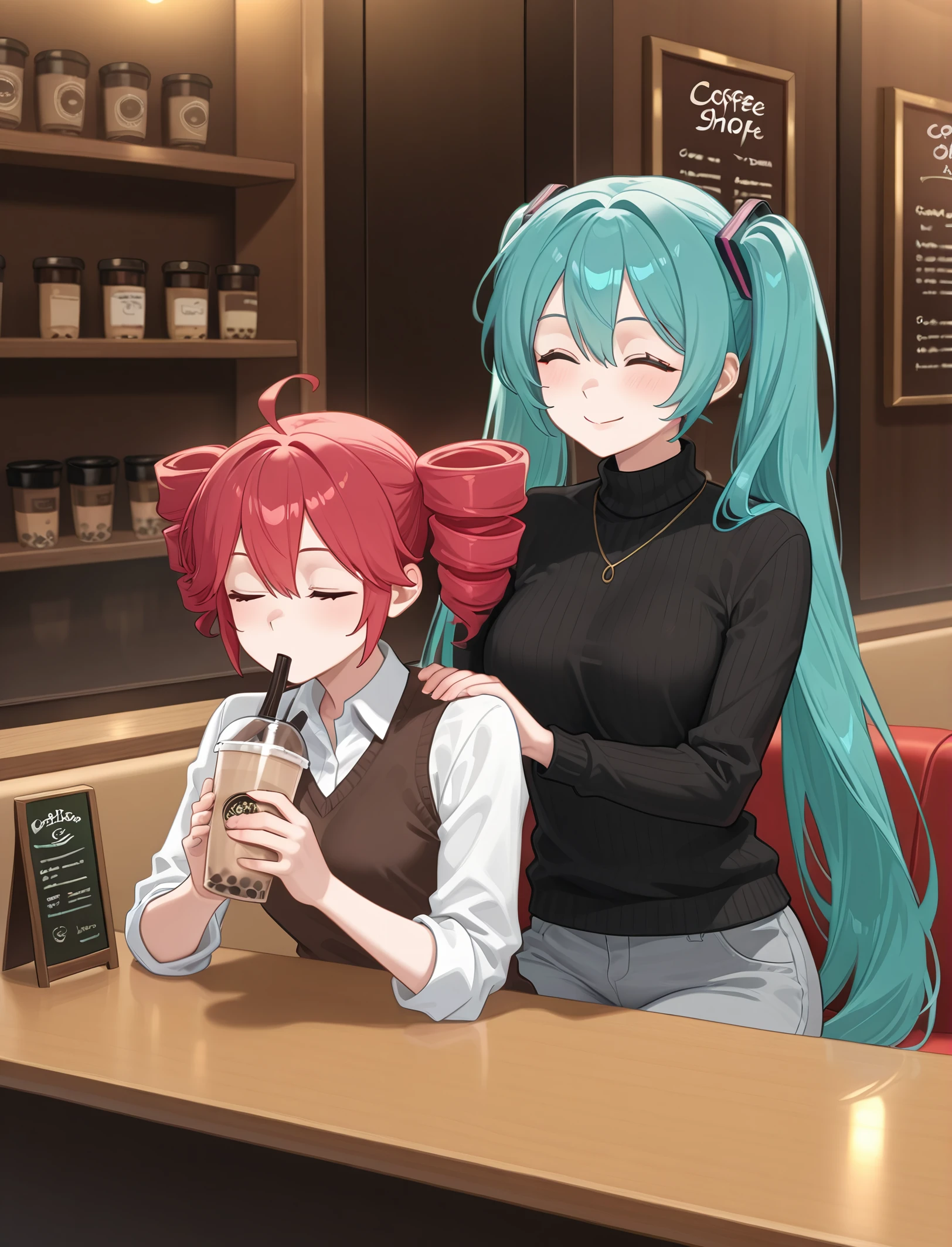 Hatsune miku and Kasane Teto | Vocaloid characters Illustrious