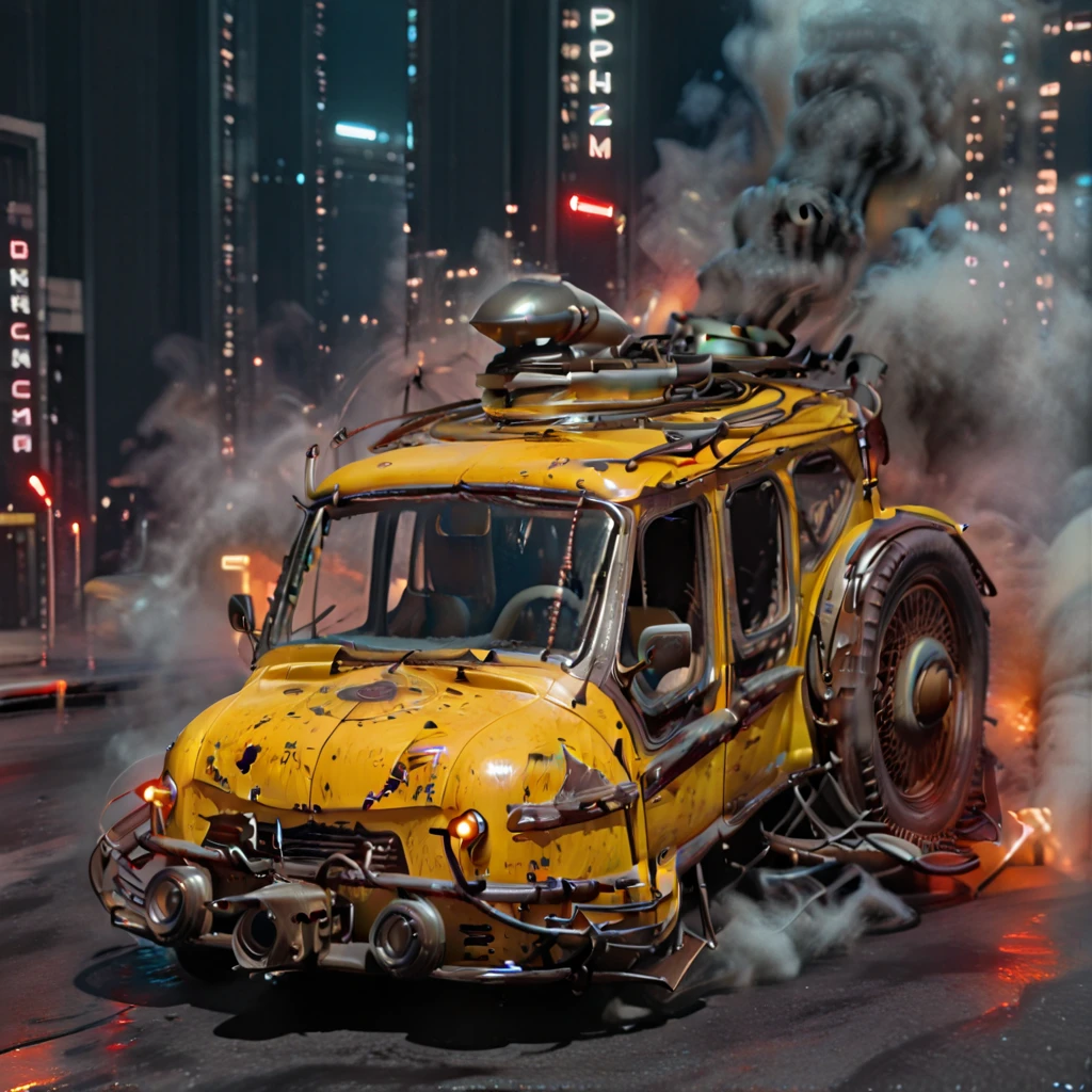 Steampunk Car n°4 Pony V1