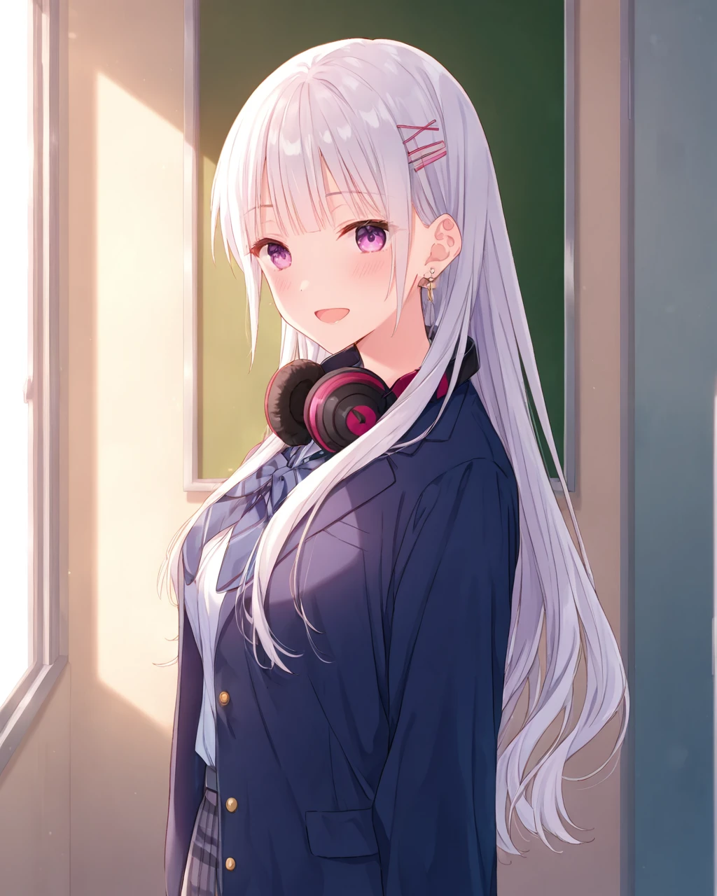 Suzuhara Ayana (Darenimo Natsukanai Soro Gyaru ga Mainichi O Tomari Shita Gatte Kuru) V1