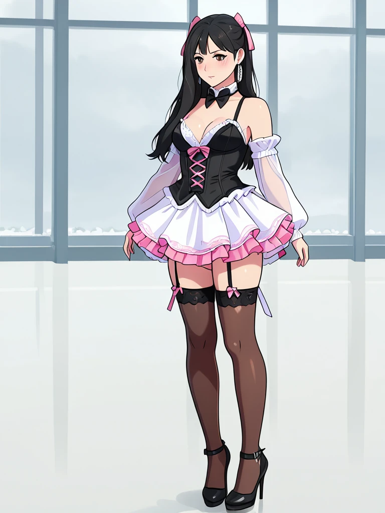 Pink Lace Up Maid - IL IL