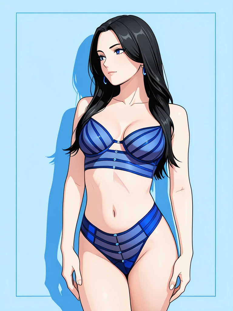 Blue Velvet Stripes - IL IL
