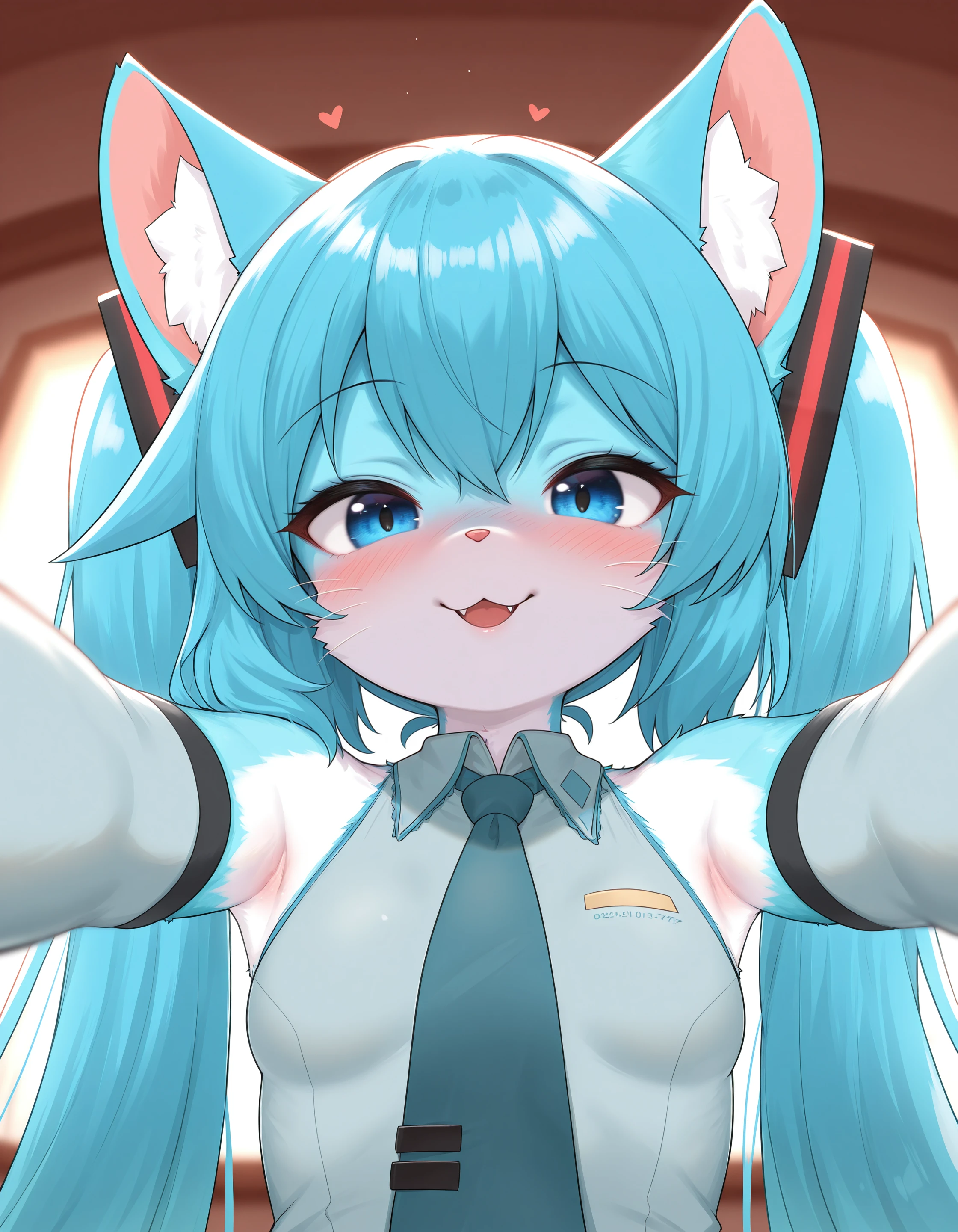 🎵 Miku Furry (Hatsune Miku) | Illustrious XL / NoobAI (Horokusa) v1.0 - Furry Miku Nya