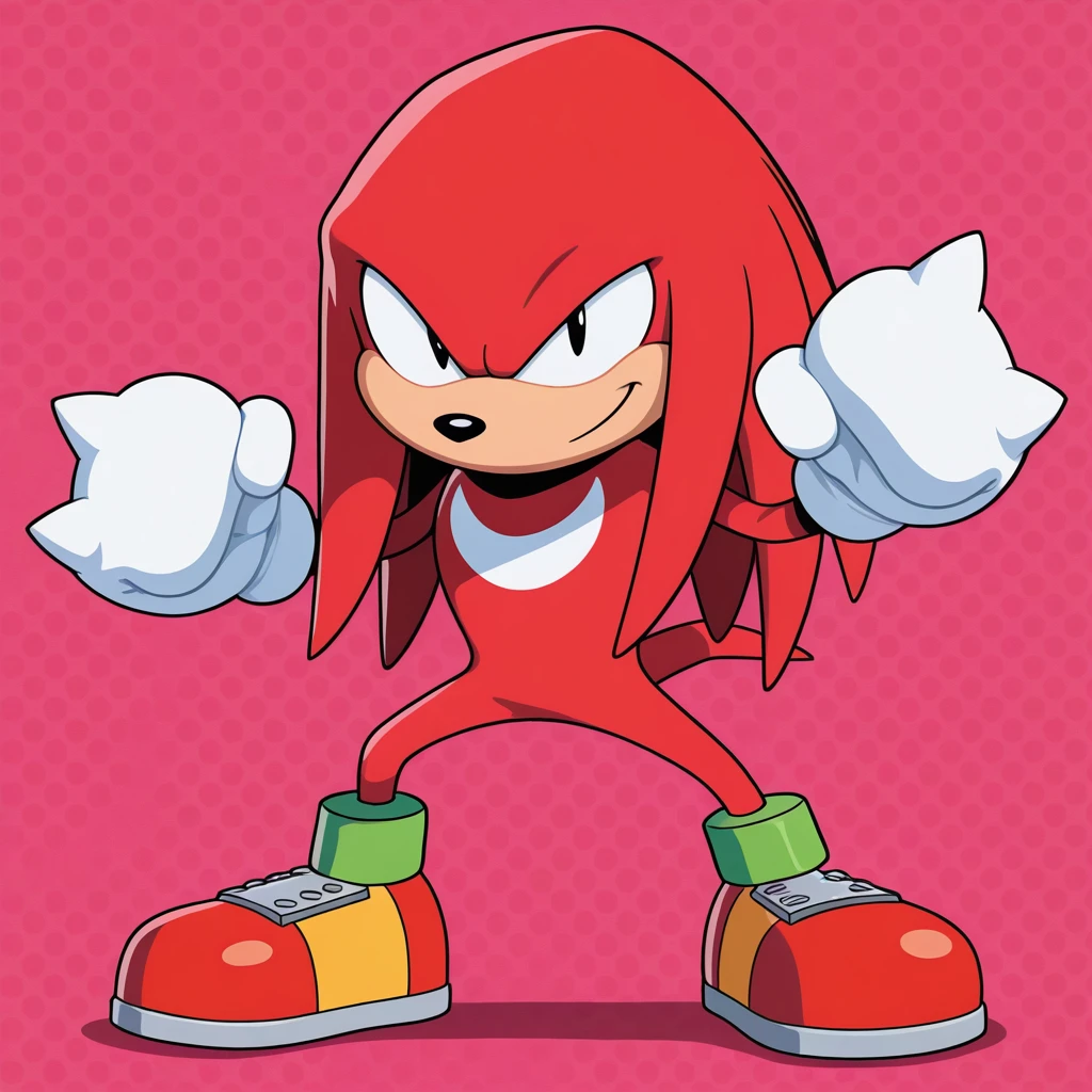 Classic Knuckles - [Sonic The Hedgehog] - (Illustrious) V1