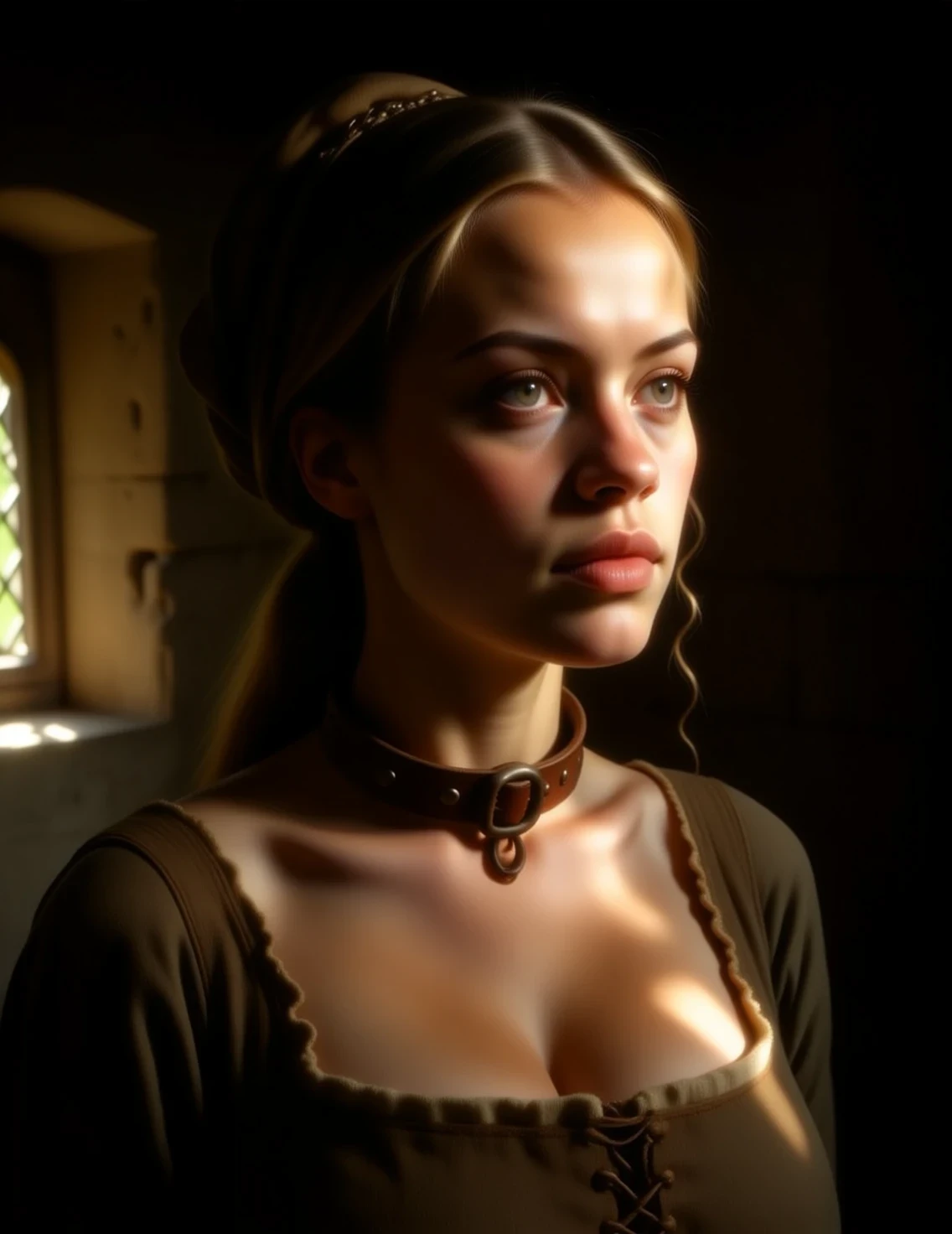 Busty Guin - QwenX - blonde model and slave v1.0