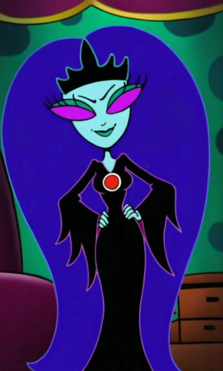 Queen Of The Black Puddle - Courage The Cowardly Dog (Illustrious) QOTBP IL v2