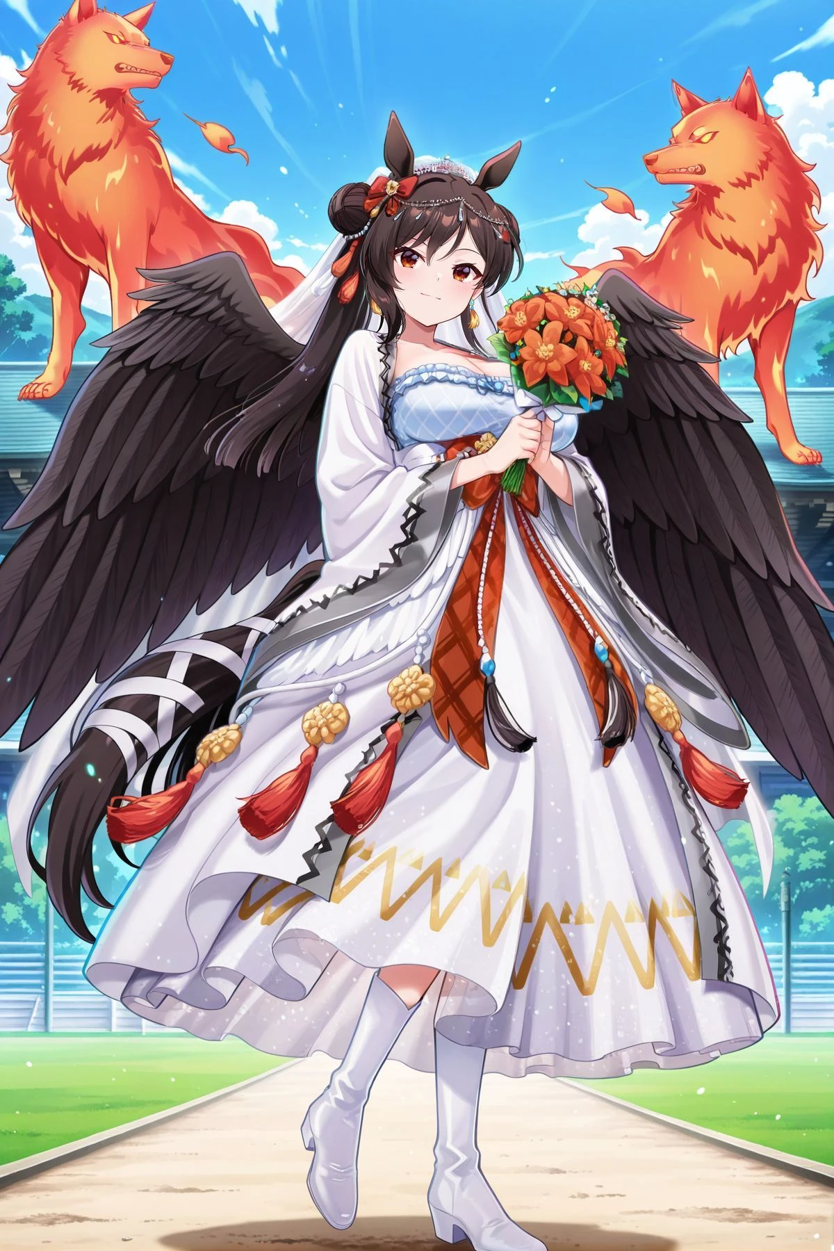 Saki Kurokoma (Touhou Project) - 驪駒早鬼 (東方)