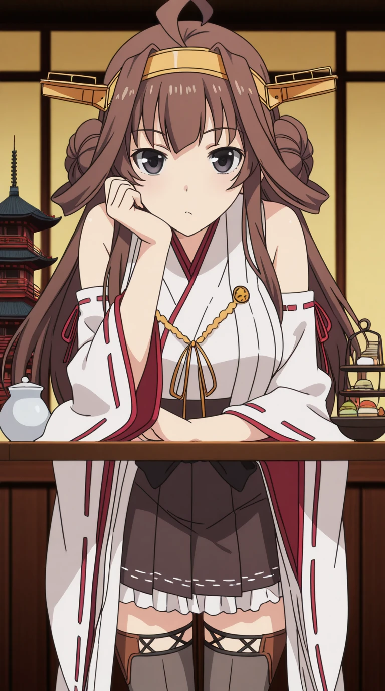 Kongou (金剛) - KanColle: Kantai Collection (艦隊これくしょん -艦これ-) anime s1