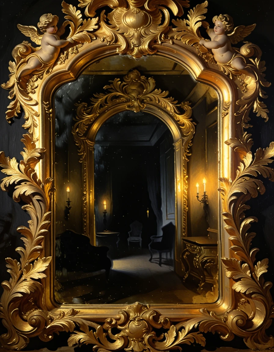 enormous ornate rococo mirror v1.0