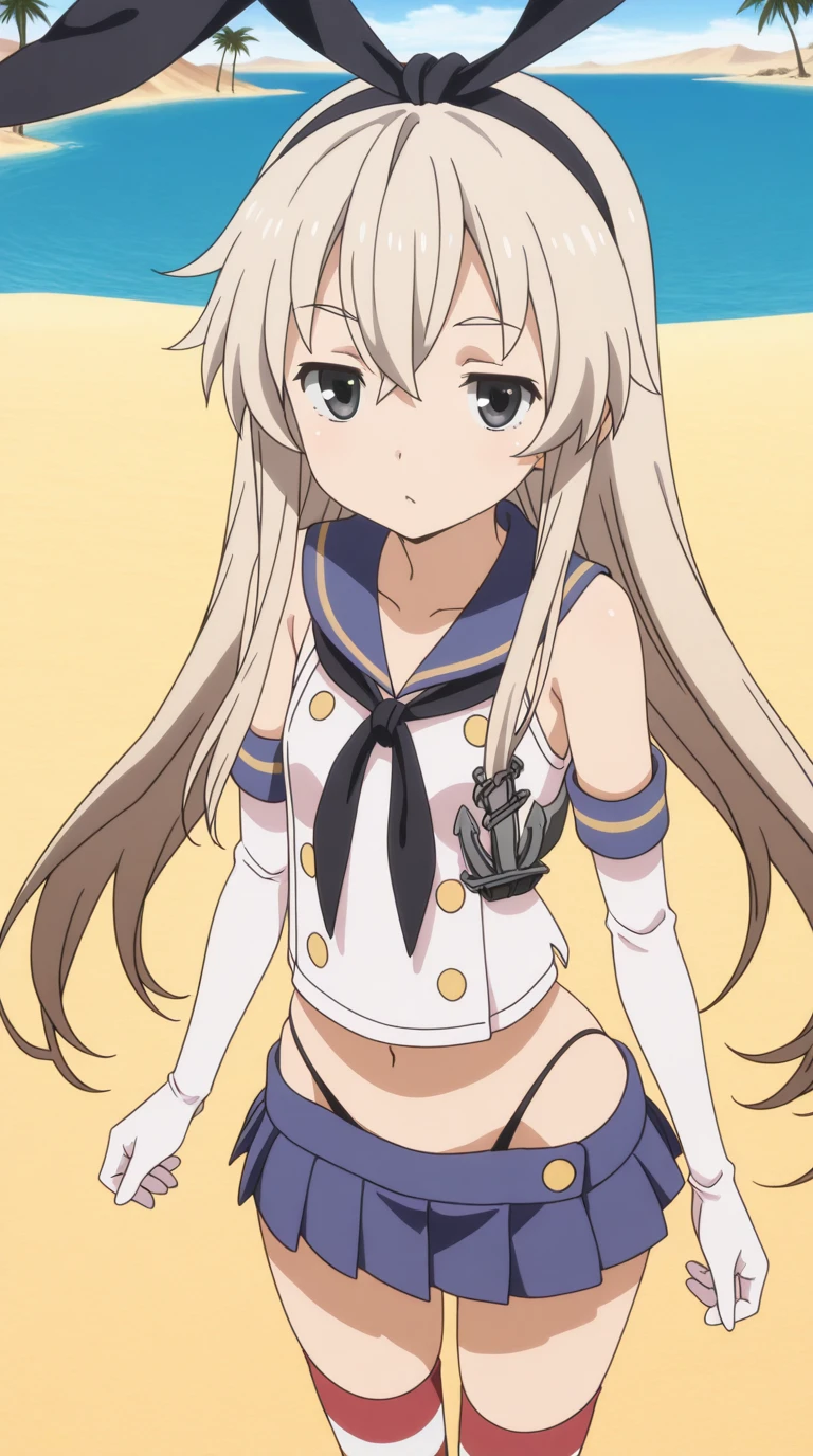 Shimakaze (島風) - KanColle: Kantai Collection (艦隊これくしょん -艦これ-) anime s1