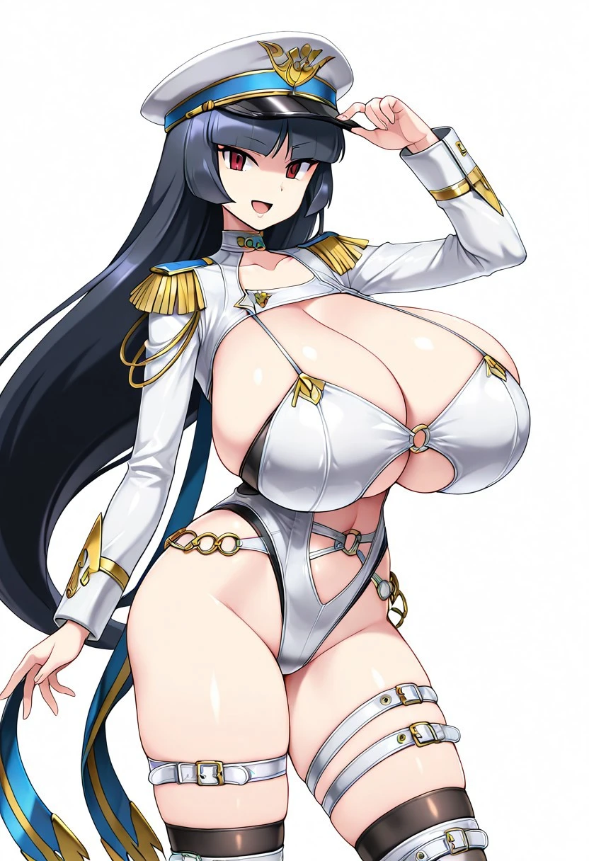 Sneering White Snake Lan Xiang Costume - Action Taimanin lllustrious