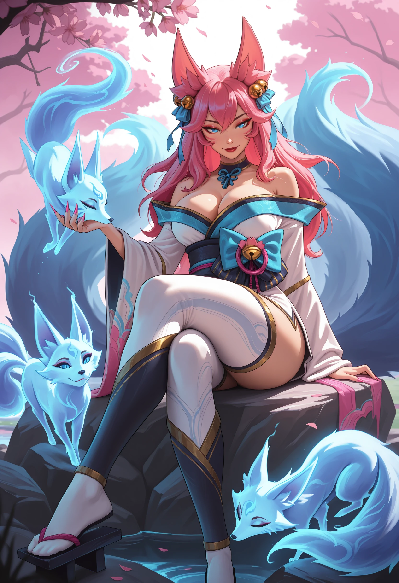 Spirit Blossom Ahri / League of Legends v1.0