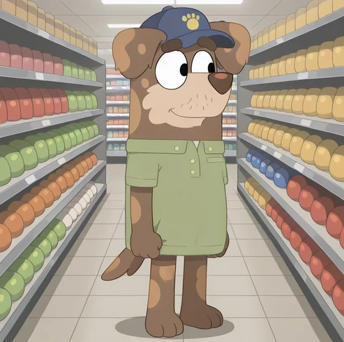 The Postie/Docket Boy (Bluey) (Illustrious) V2 V1