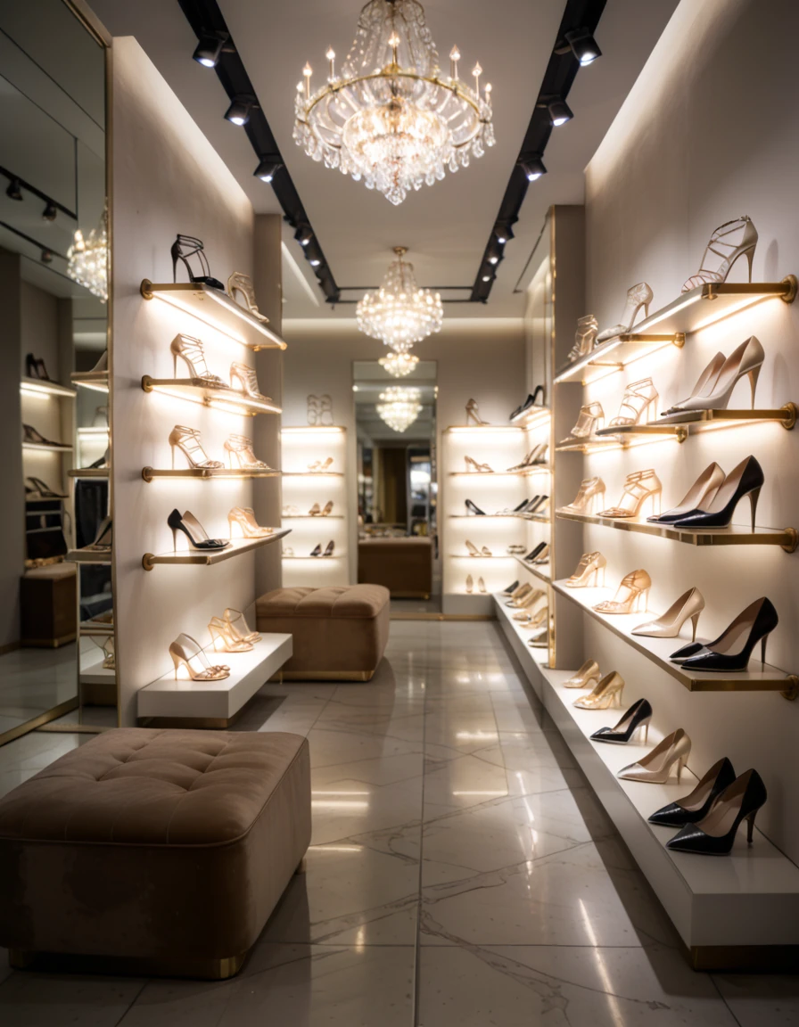 luxury high-end shoe boutique pony v1.0