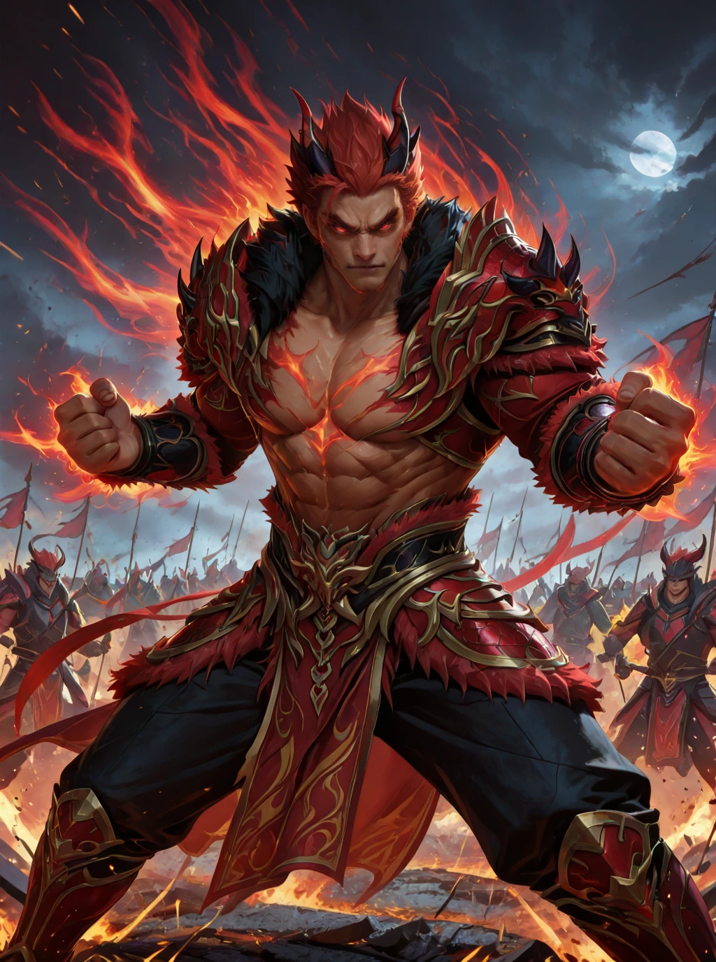 三国杀势魏延三型态 “三国杀势魏延”的三形态形象