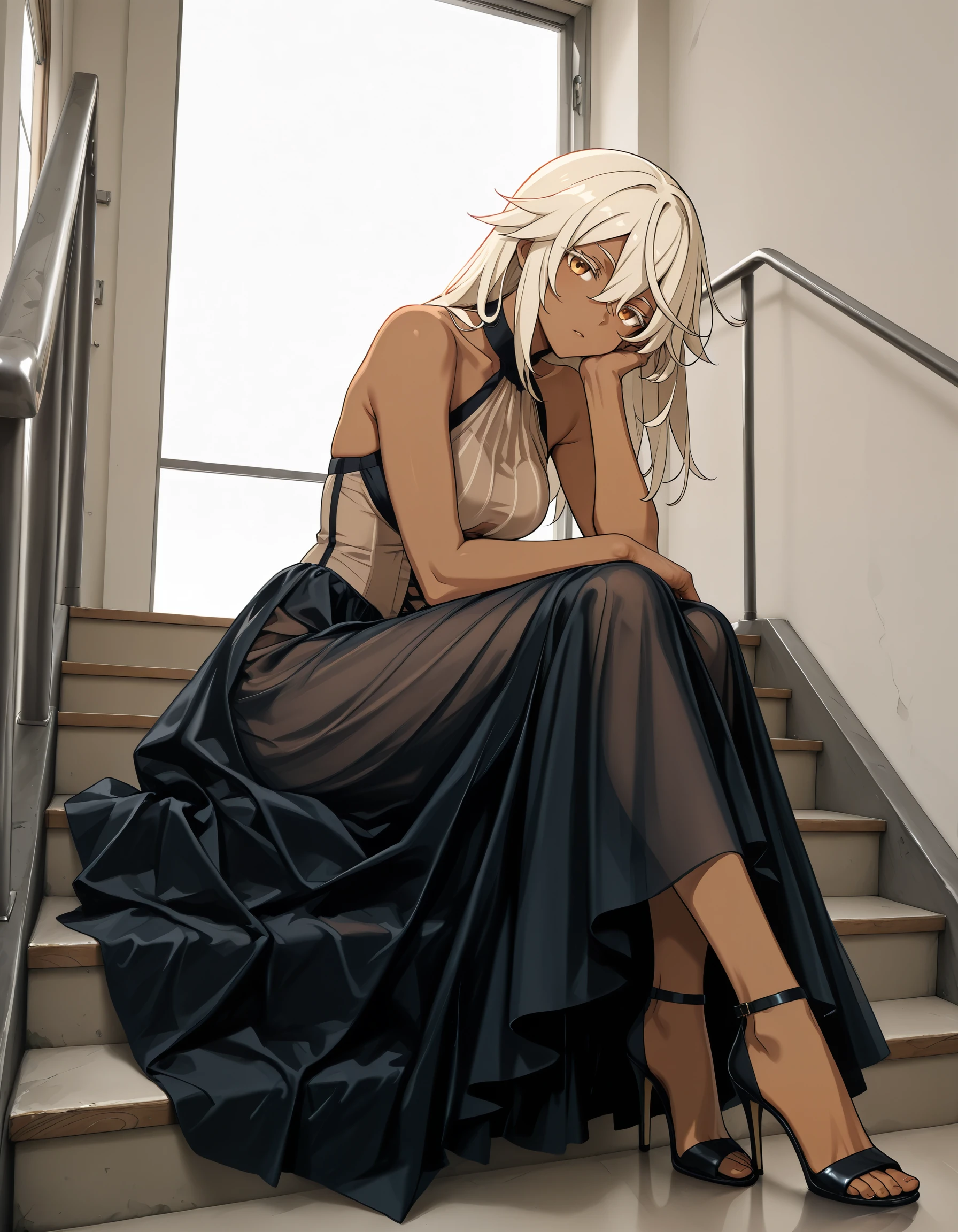 Daniel Romi Kadosh - Tulle Halter Dress