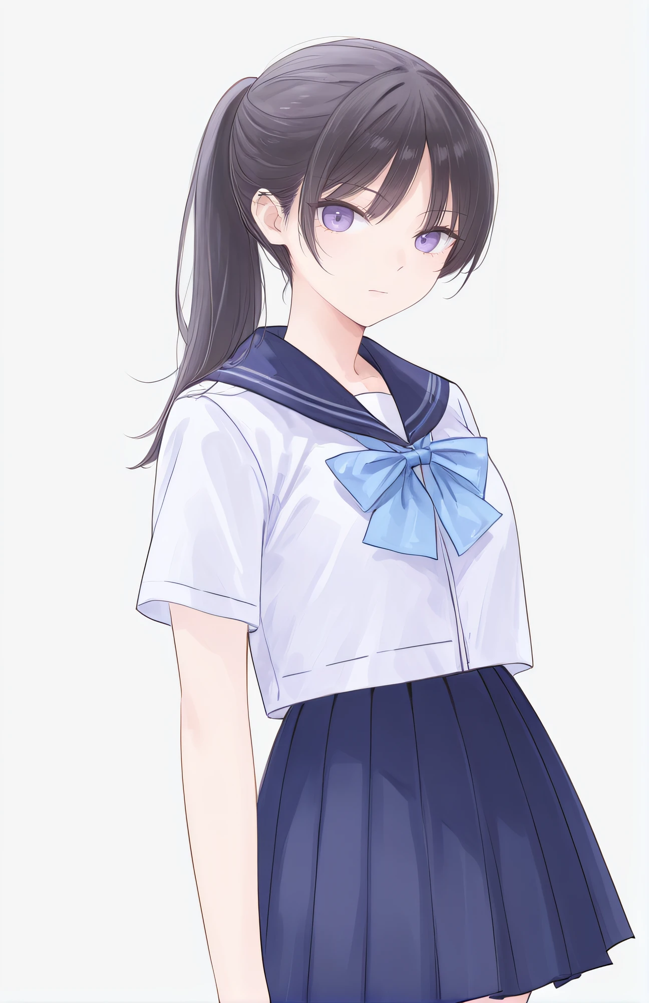 Ponytail Schoolgirl (Hondahiro) v1