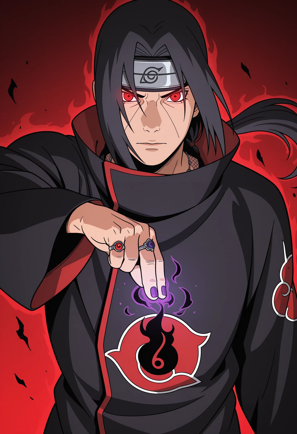 Itachi Uchiha, the Shadow Hokage, (うちはイタチ), (Naruto: Shippūden,  -ナルト- 疾風伝-), LoRA, IllustriousXL v1.0, Illustrious