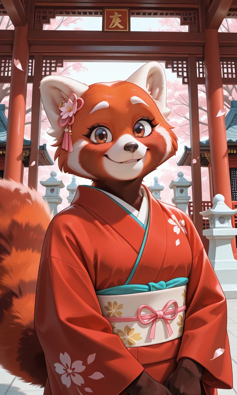 Mei Lee - Red panda Form IL (Disney Turning red) Mei lee ILL V1