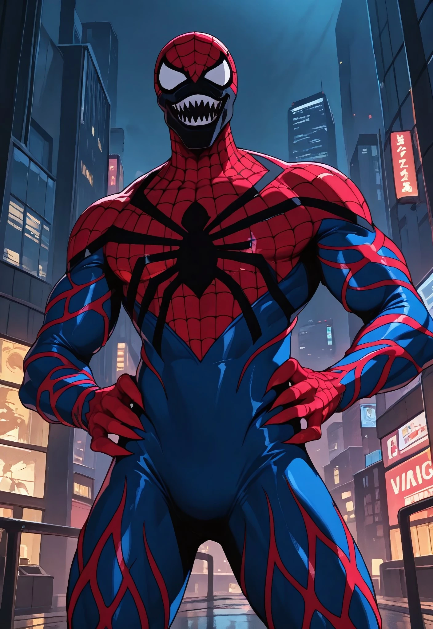 Spider Carnage "1994" (Spider-Man The Animated Series) [Illustrious/Pony] Pony V2.0