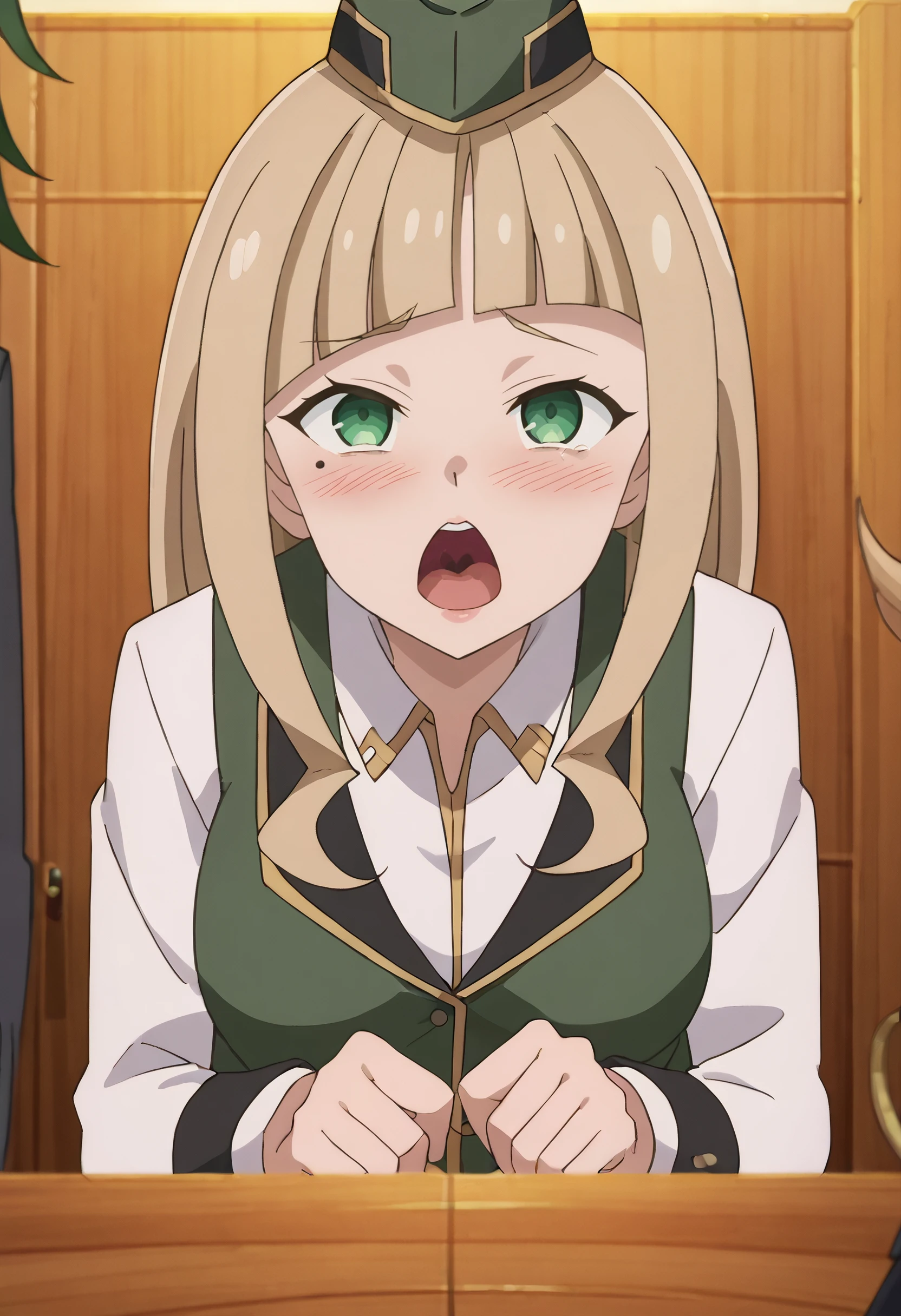 Blonde-Haired Guild Receptionist - Shikkakumon no Saikyou Kenja (The Strongest Sage with the Weakest Crest) - Pony/SDXL v1.0