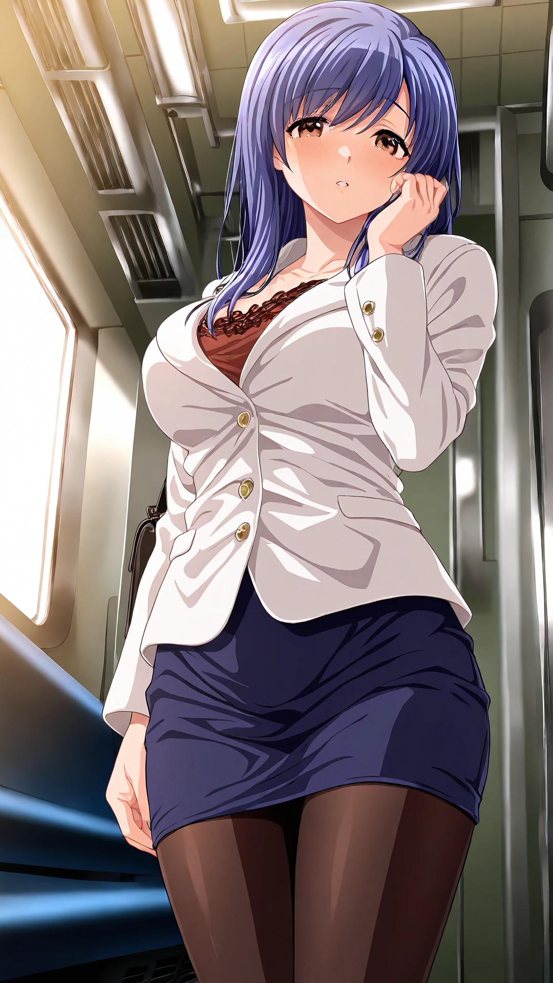 超満～美乳姉妹車内 - nanase yumi nanase yumi
