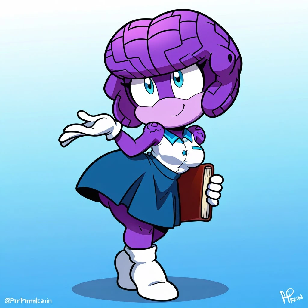 Volume the Brain Coral (Sonic the Hedgehog OC by Shadowwalk) V1