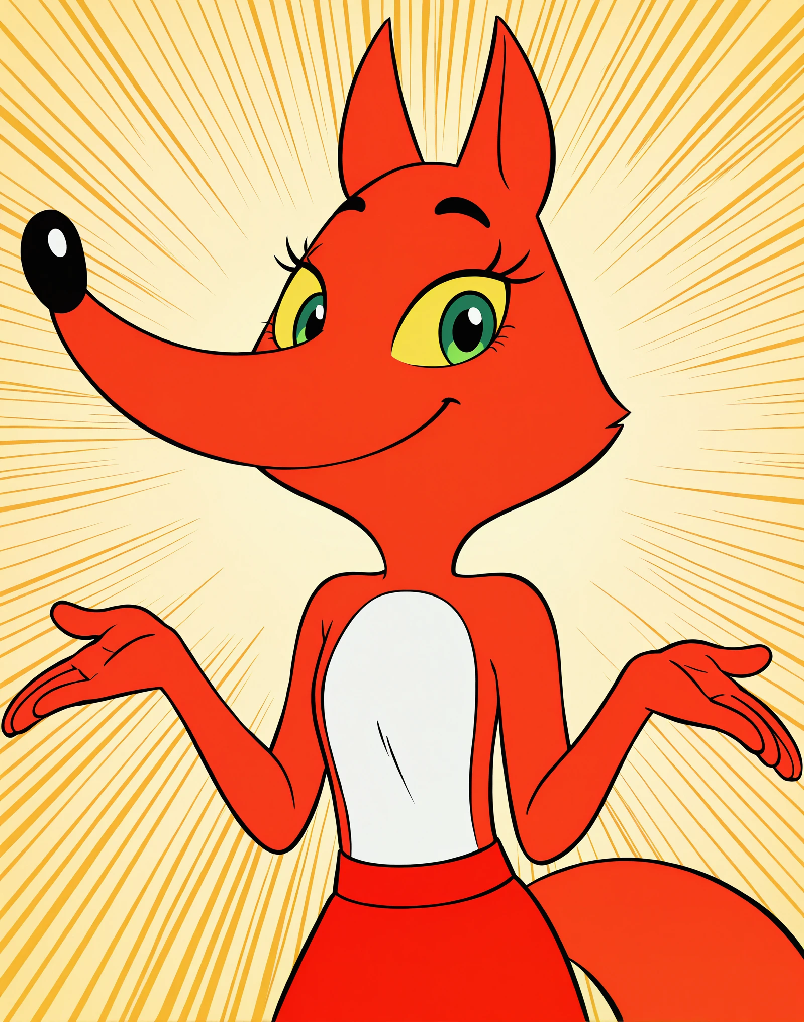 Fox Old Design (Фокс і Трот поспішають на допомогу) | Illustrious V1