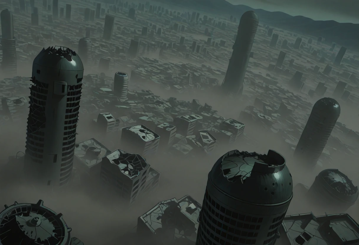 Dragonball Z Destroyed City (Background) (Illustrious) (AD) v1.0