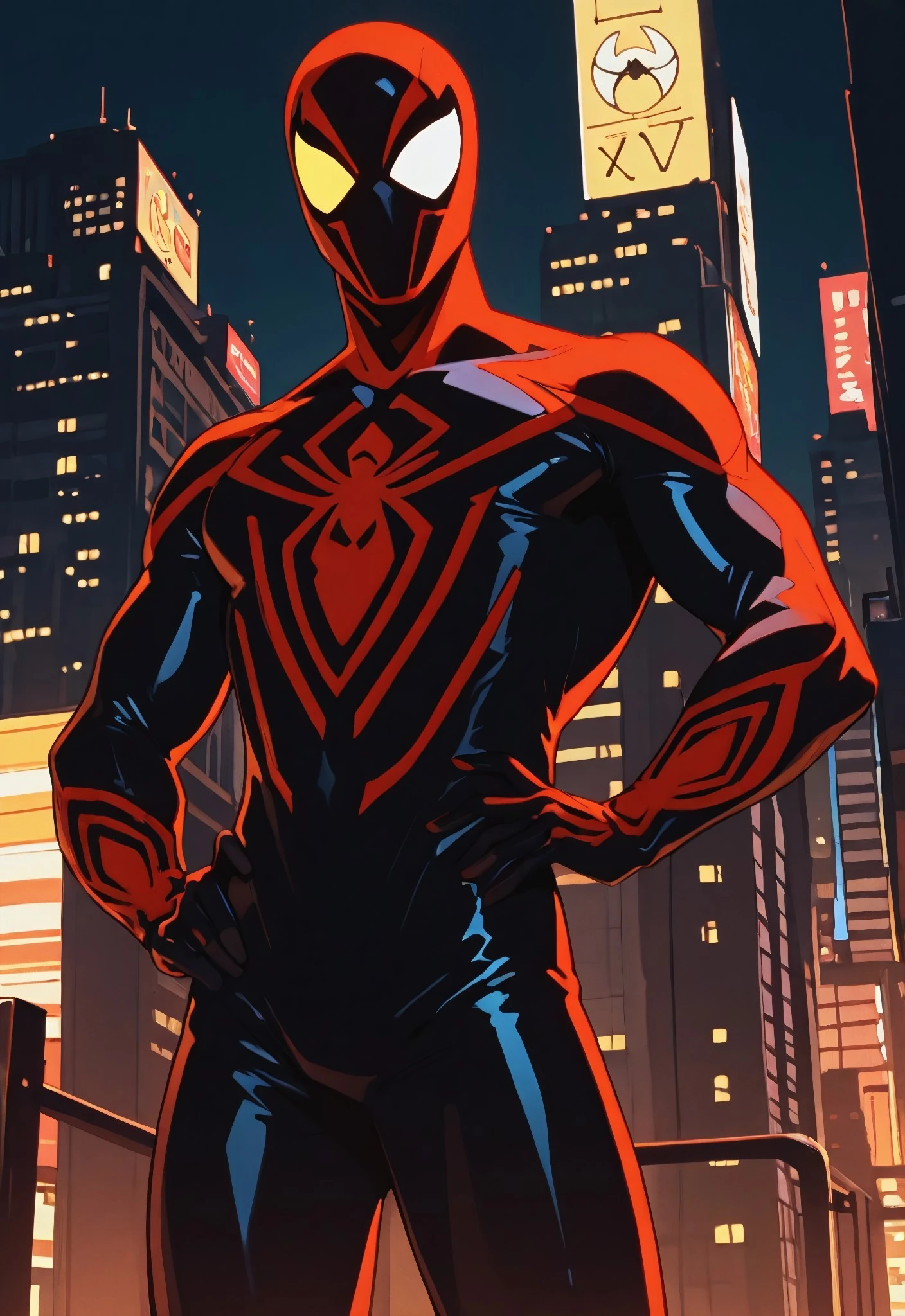 Spider-Man "1999" New Suit (Spider-Man Unlimited) [Illustrious/Pony] Illustrious V2.0