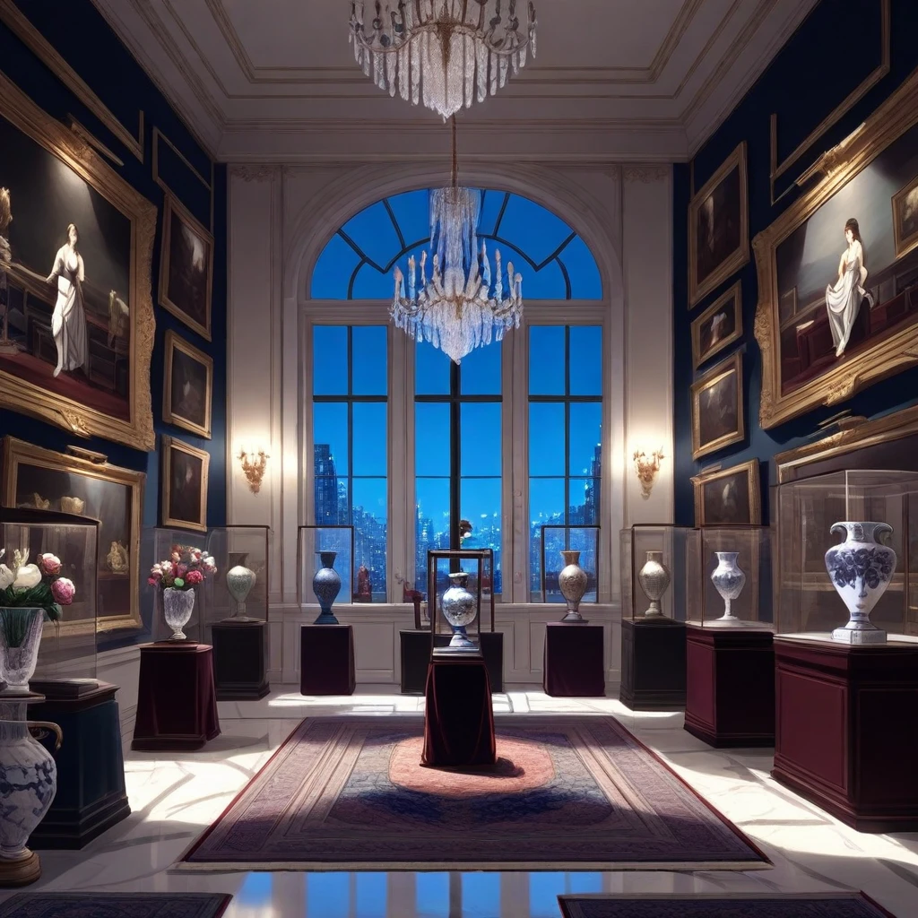 🎨🏛️Luxurious Art Display 🎭🕯️(ill) V1