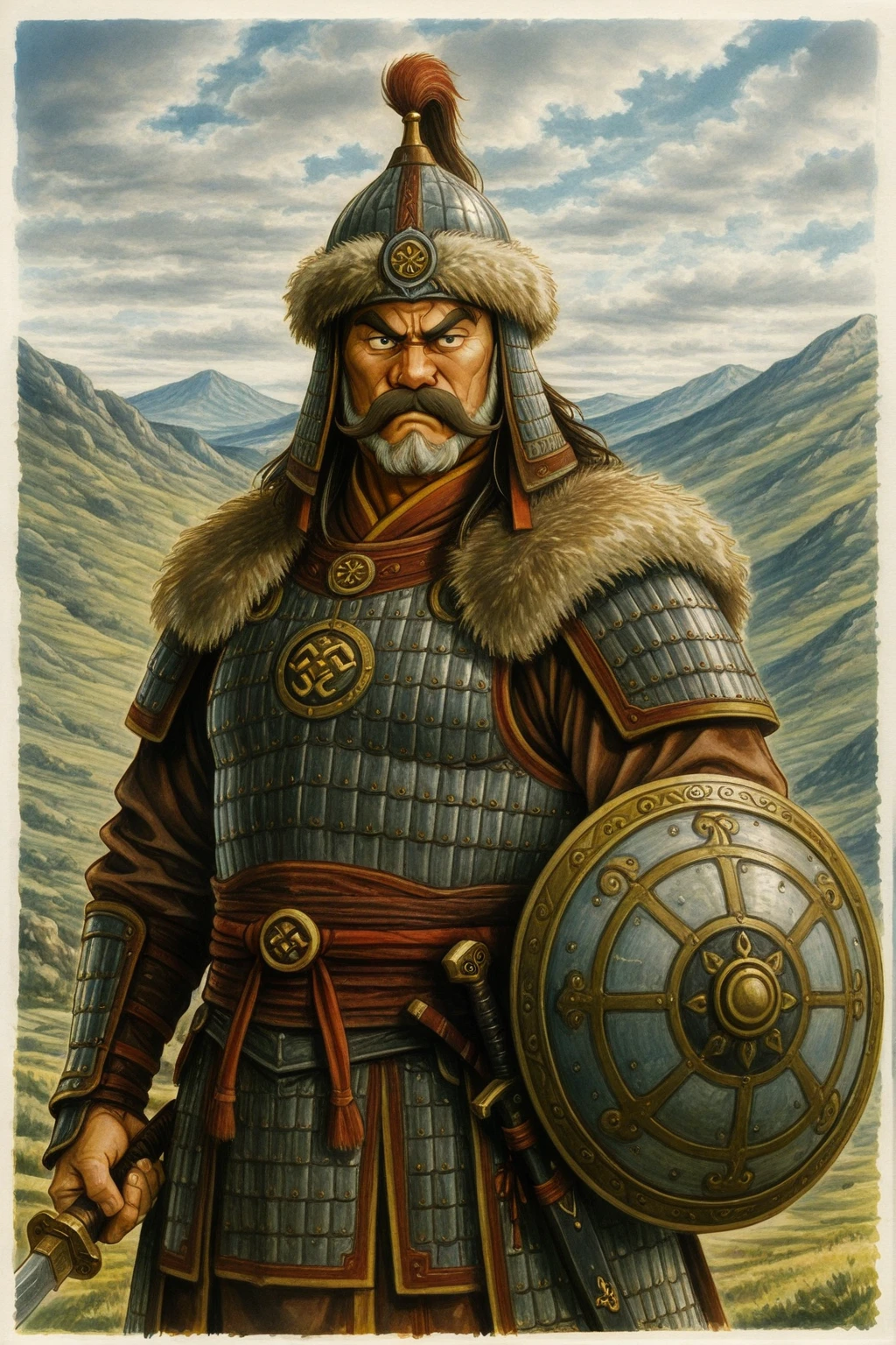 Mongolian Armor V1