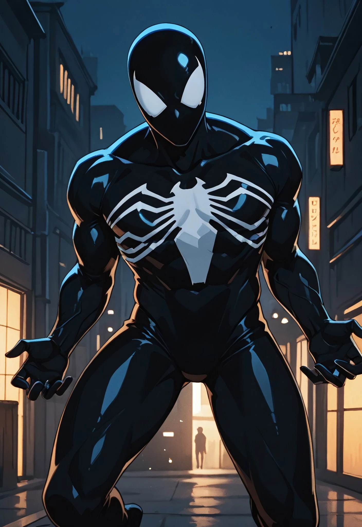 "Symbiote" Spider-Man "1999" Black Suit (Spider-Man Unlimited) [Illustrious/Pony] Illustrious V2.0