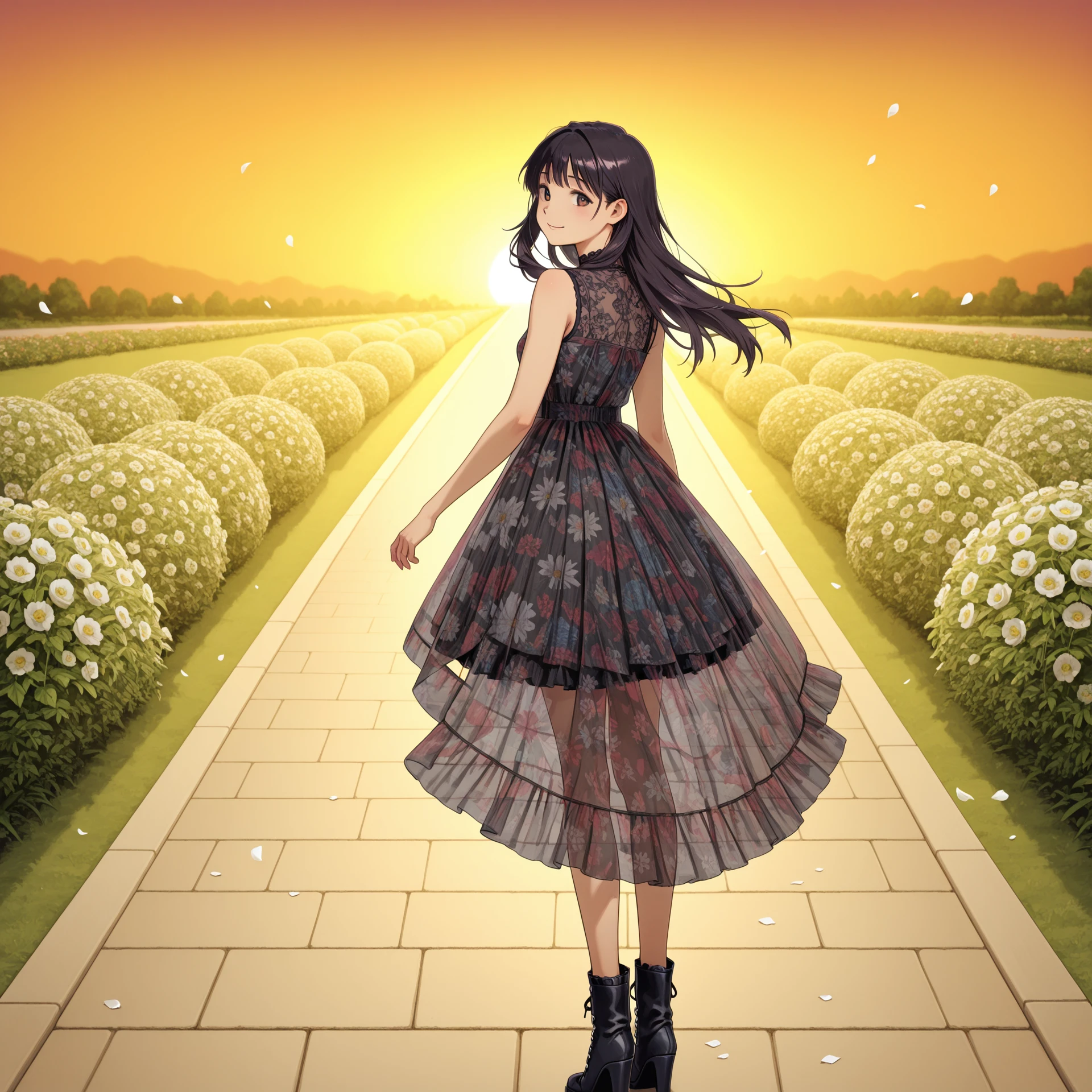 Floral Sheer Dress v1.0
