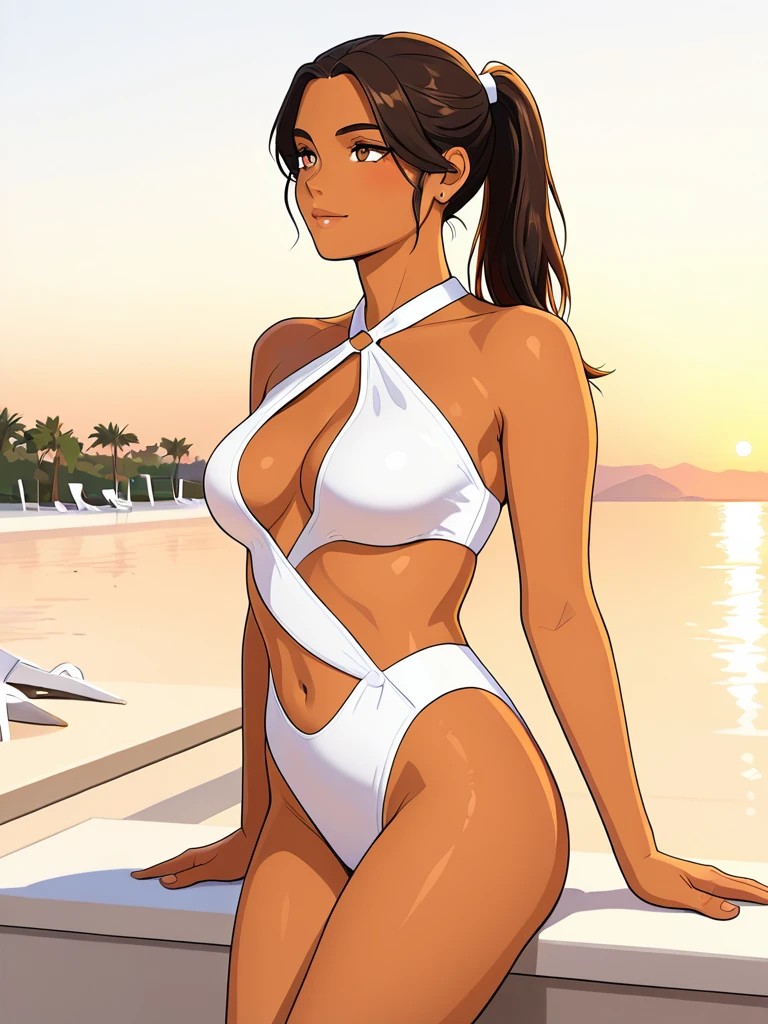White Asymmetrical Strappy - IL IL