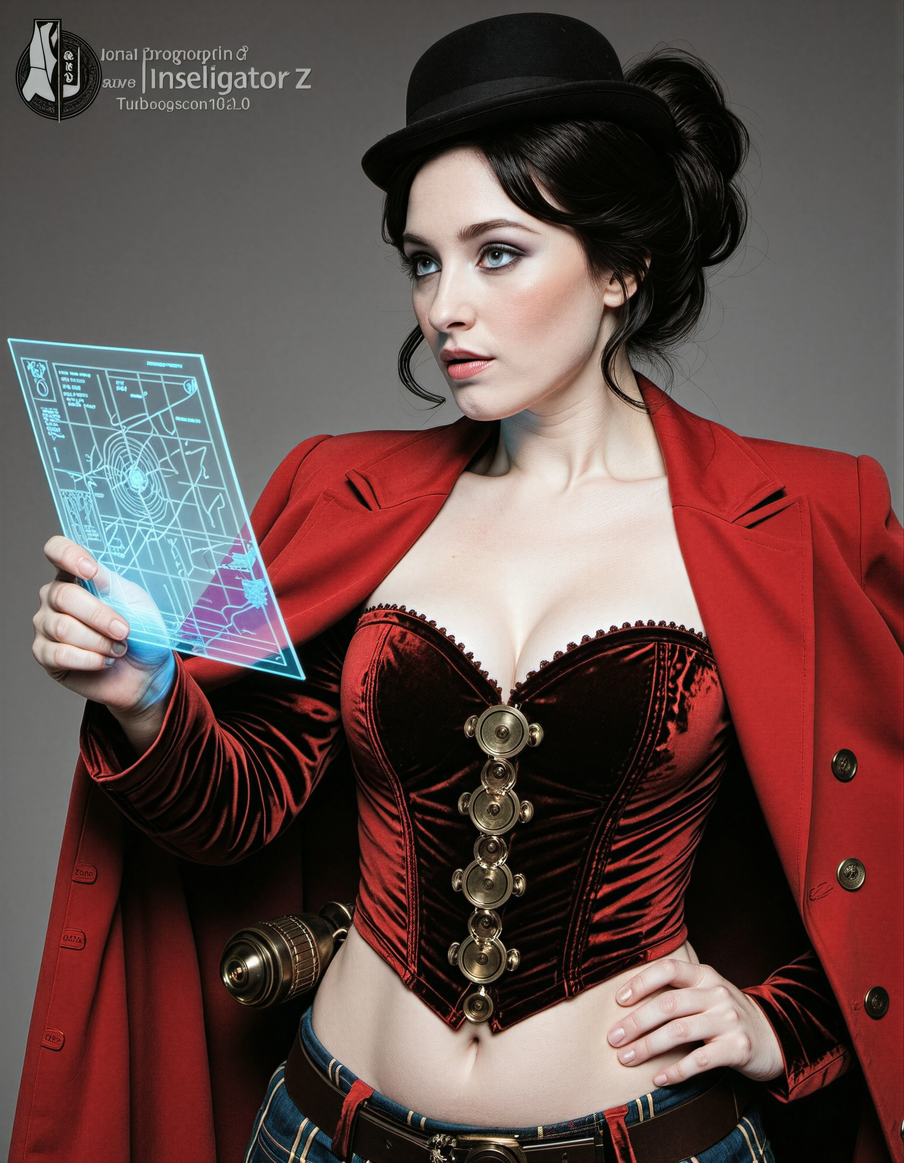 Iona McGregor Steampunk Investigator Z Image Turbo V1