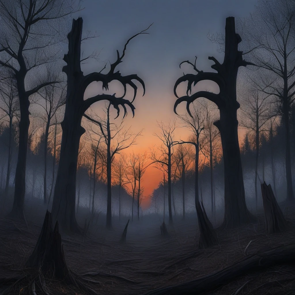 🌿💀Withered Deadwood Realm🎨🍂 (ill) V1