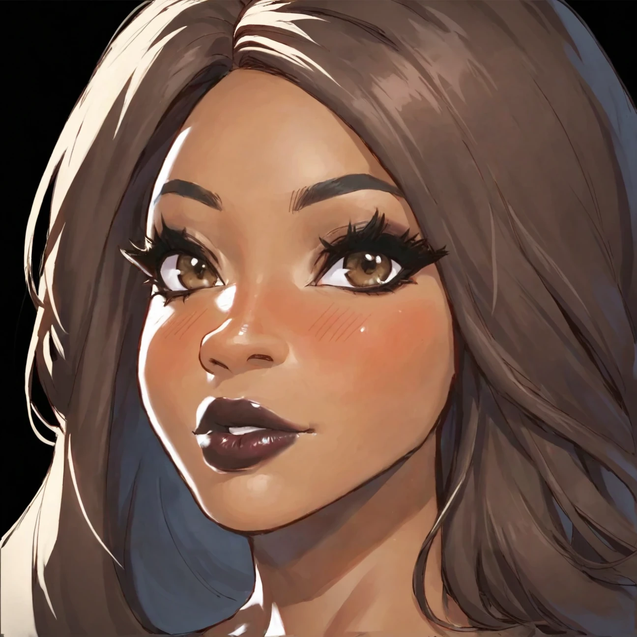 ebony PONY emo ebony