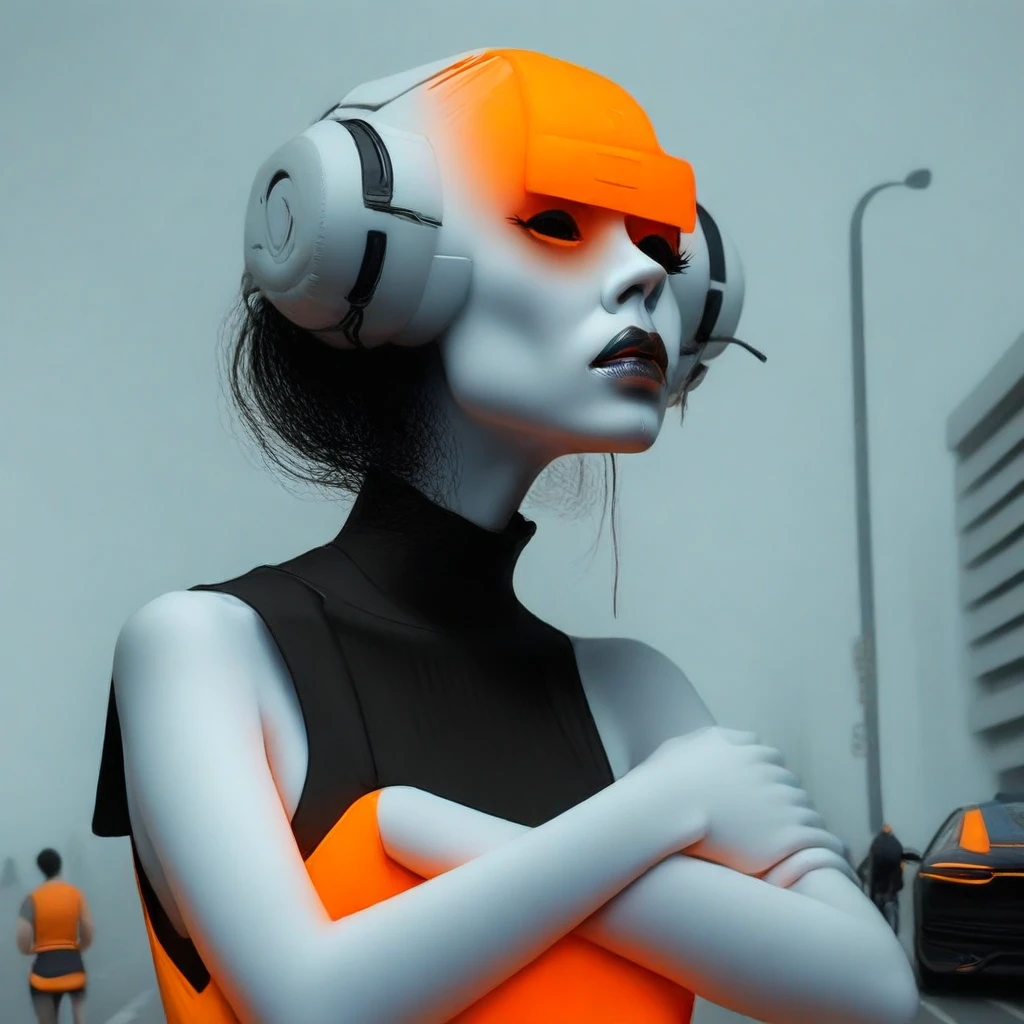 ORANGE CYBERCORE 🎨 BY STX V2