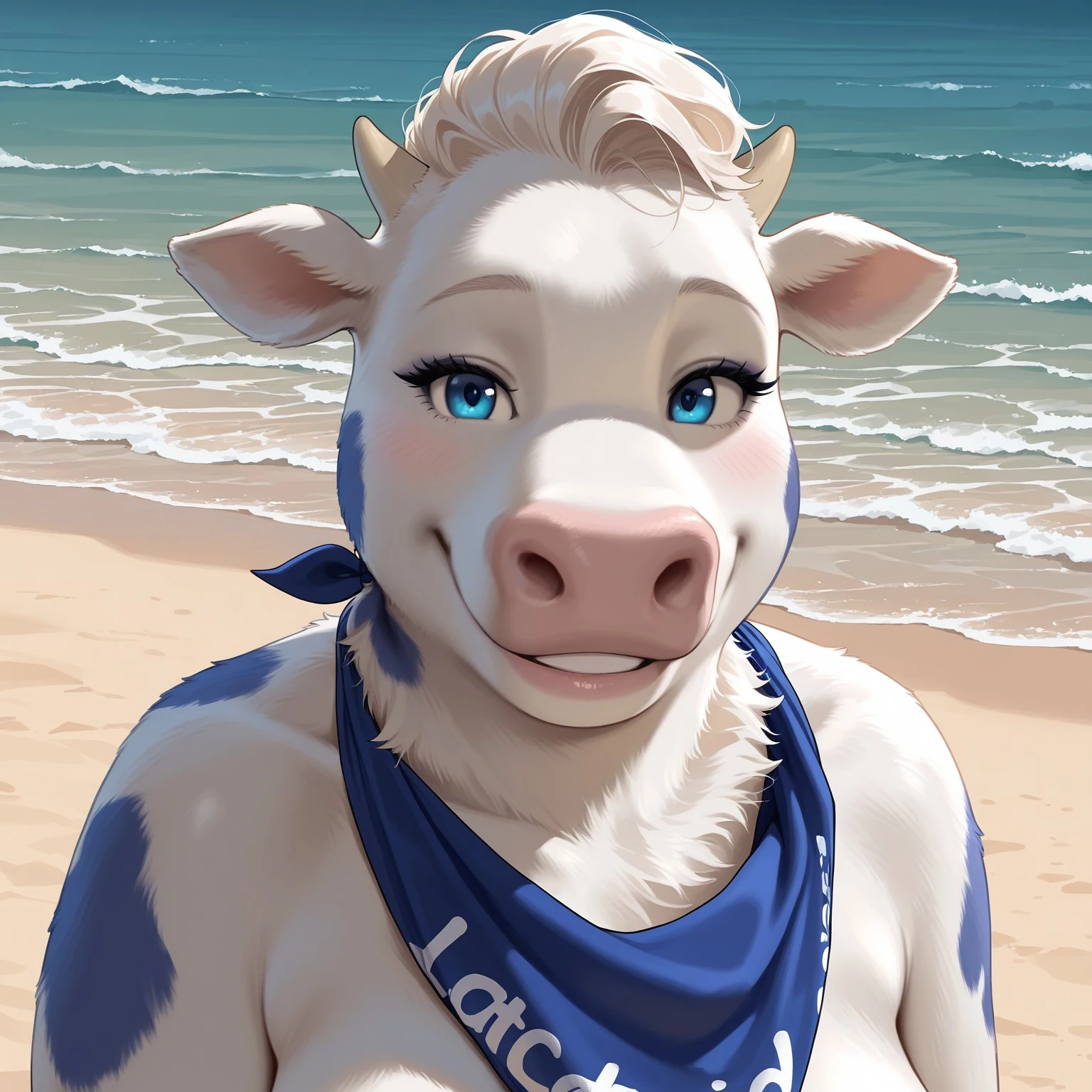 Lactaid Cow Mascot Illustrious