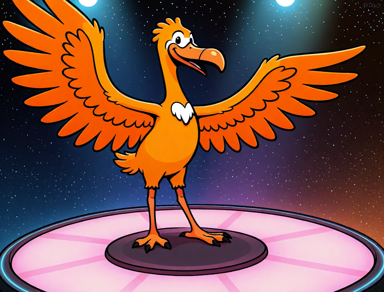 Dodo bird (Dodo Pizza mascot) Dodo bird (Dodo Pizza mas