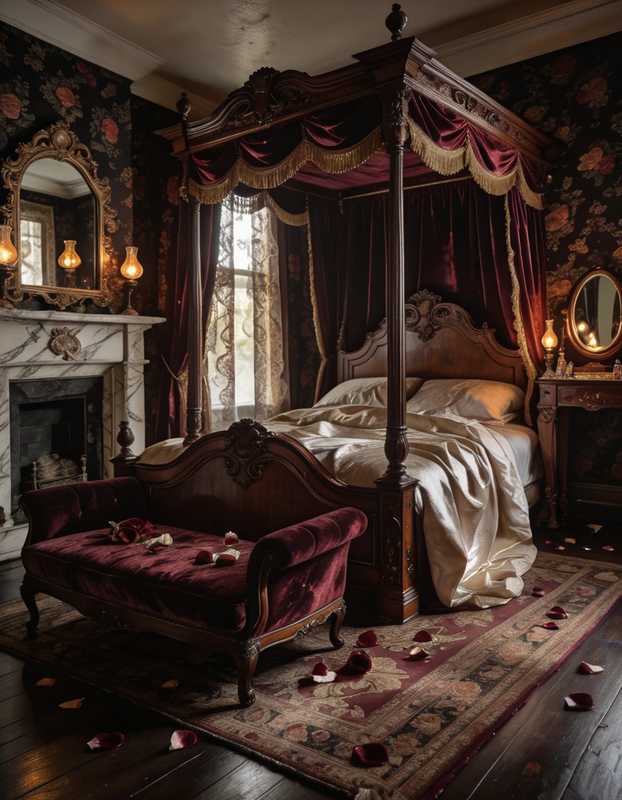 Victorian boudoir bedroom illu v1.0