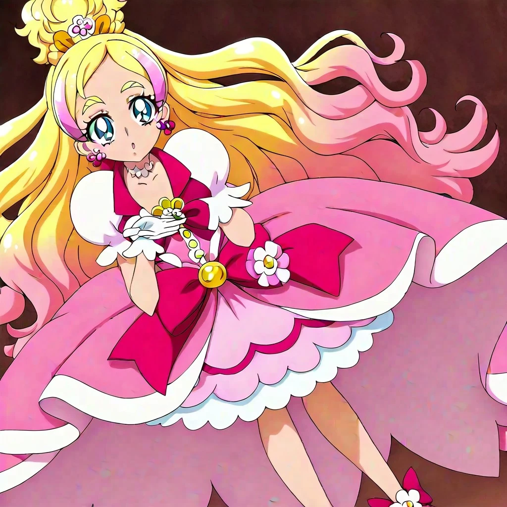 Haruko Haruno/Cure Flora (Go! Princess Pretty Cure/Precure) V1