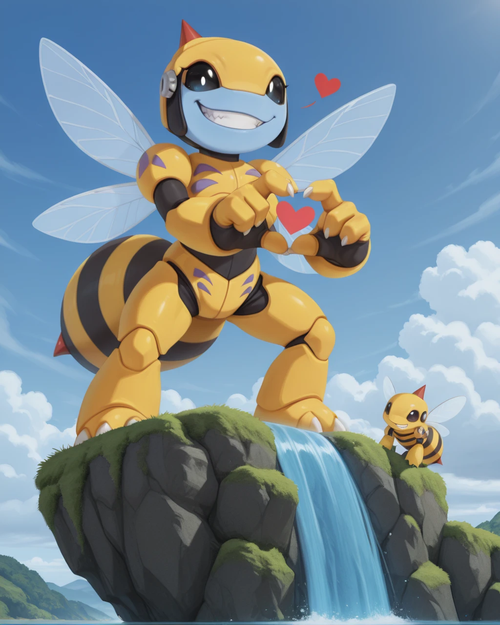 Honeybeemon - ( Digimon Xros Wars 2011 ) HoneybeemonIL06