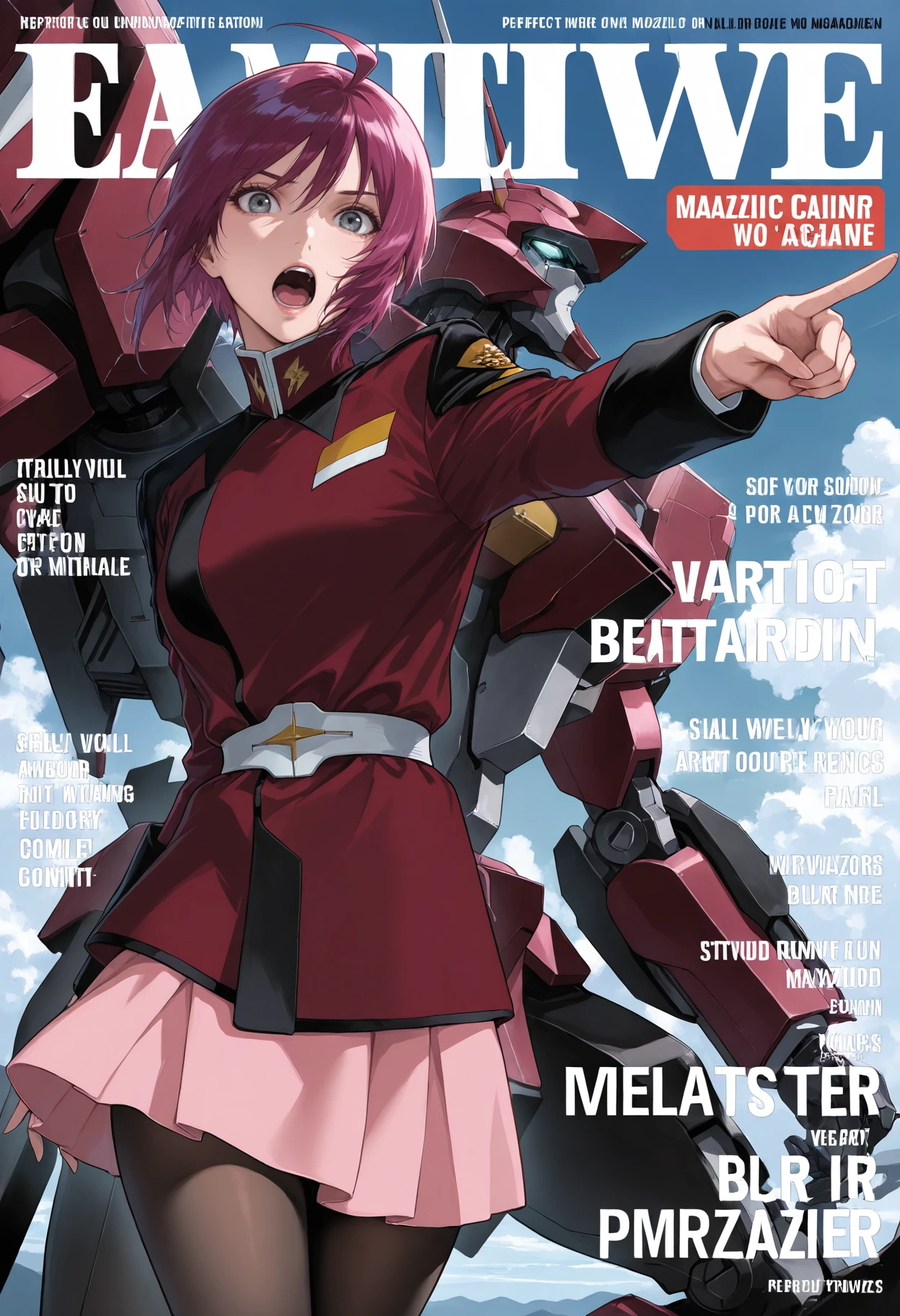 Lunamaria Hawke (ルナマリア・ホーク) - Mobile Suit Gundam SEED Destiny v1.0